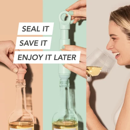 Loop Wine Saver Jade - Vacu Vin - Image 5