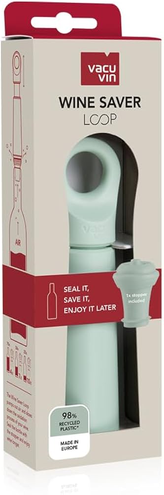 Loop Wine Saver Jade - Vacu Vin - Image 7